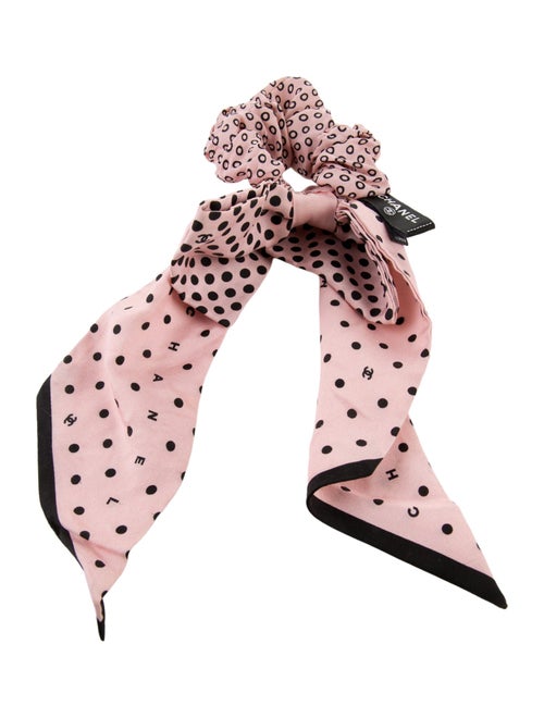 Chanel Silk Scrunchie