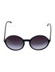 Chanel Interlocking CC Logo Round Sunglasses