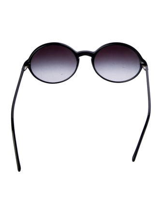 Chanel Interlocking CC Logo Round Sunglasses