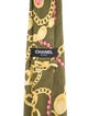 Chanel Chain-Link CC Silk Tie