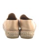 Chanel Interlocking CC Logo Leather Espadrilles