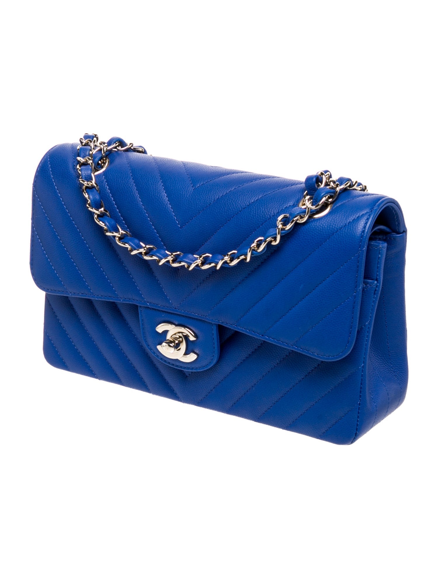 Chanel Classic Small Chevron Double Flap Bag