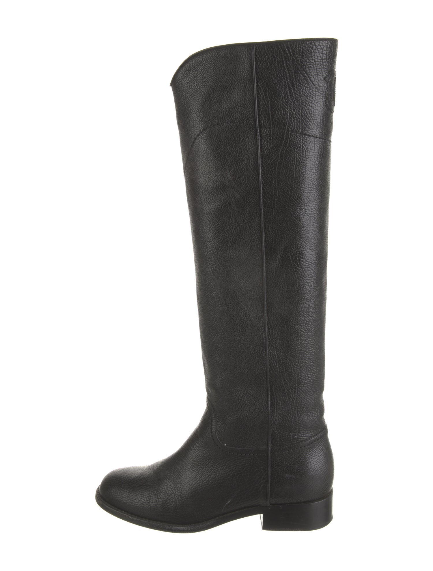 Chanel 2014 Interlocking CC Logo Riding Boots