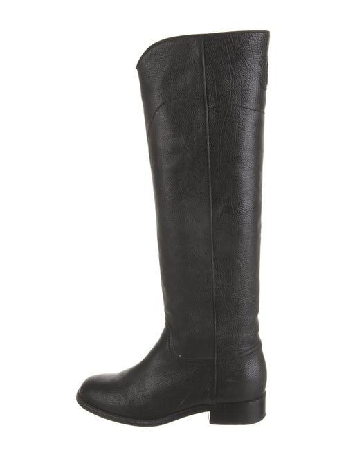 Chanel 2014 Interlocking CC Logo Riding Boots