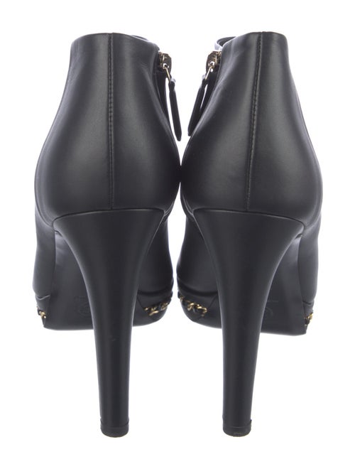 Chanel 2015 Interlocking CC Logo Boots