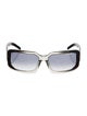 Chanel Interlocking CC Logo Square Sunglasses