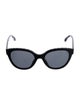 Chanel Interlocking CC Logo Round Sunglasses