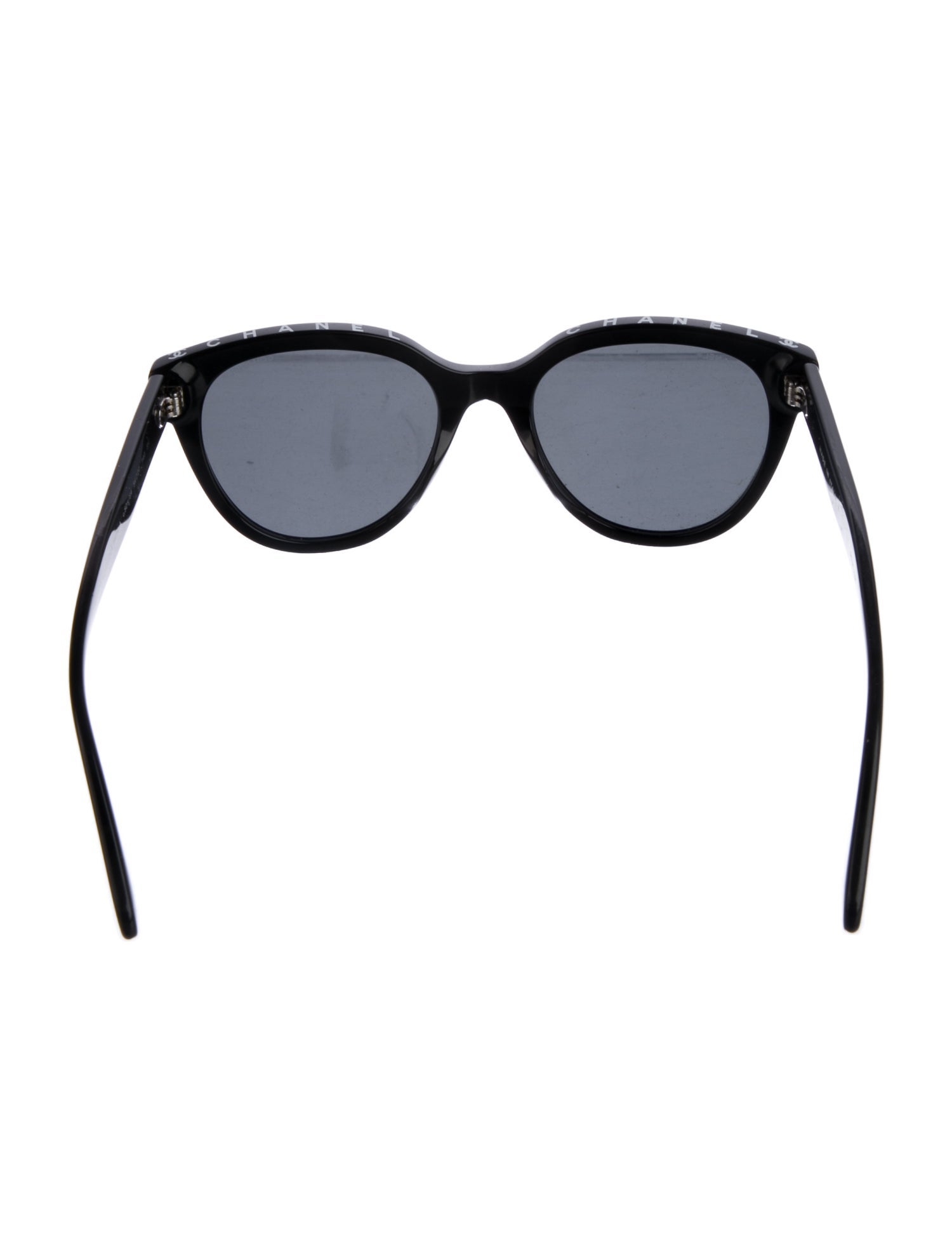 Chanel Interlocking CC Logo Round Sunglasses