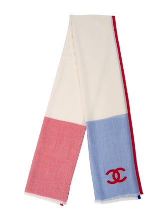 Chanel Printed Scarf