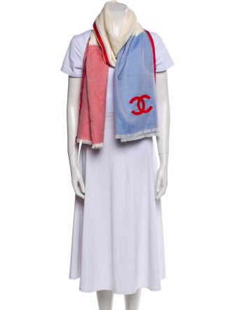 Chanel Printed Scarf