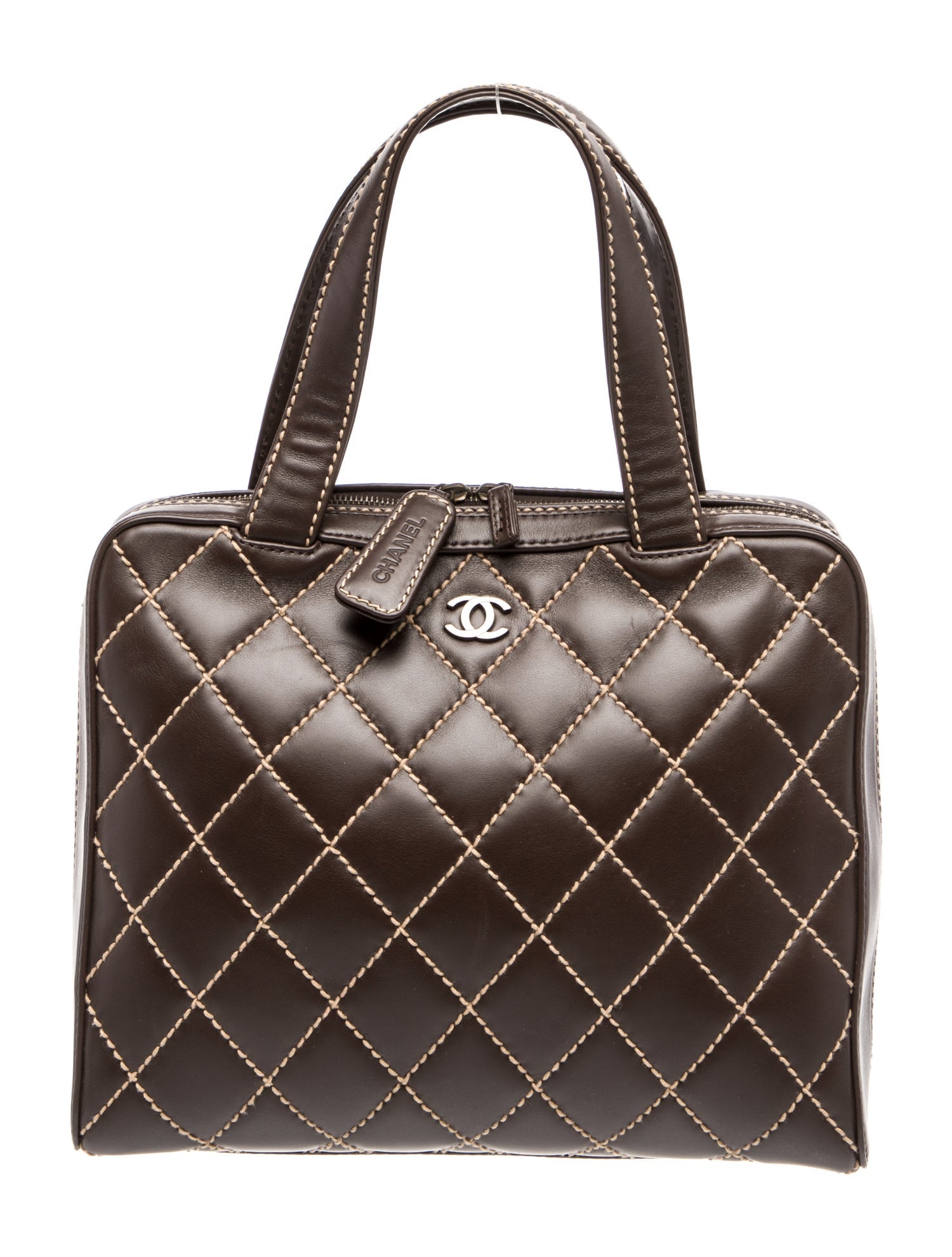Chanel Surpique Bowler Bag
