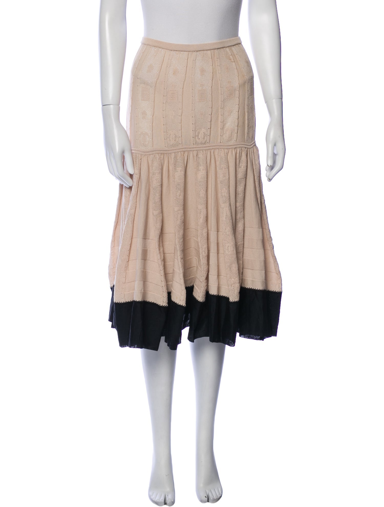 Chanel Vintage Knee-Length Skirt