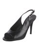 Chanel 2022 Interlocking CC Logo Slingback Pumps
