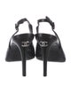 Chanel 2022 Interlocking CC Logo Slingback Pumps