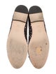 Chanel Interlocking CC Logo Tweed Ballet Flats