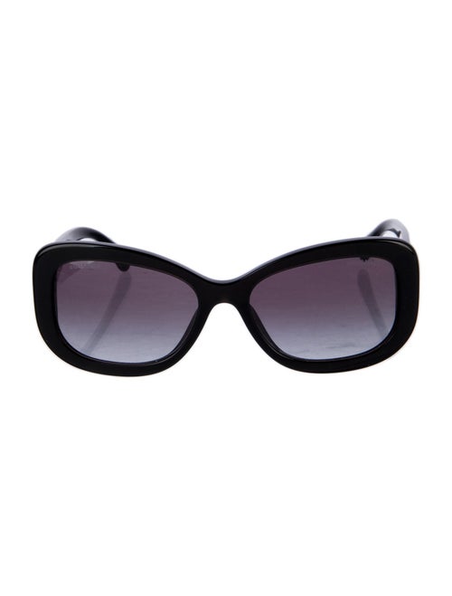 Chanel Interlocking CC Logo Oversize Sunglasses