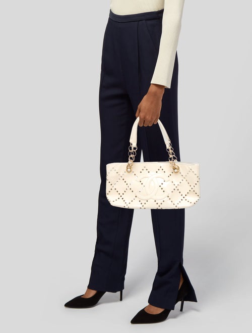 Chanel Small Perforated CC Tote