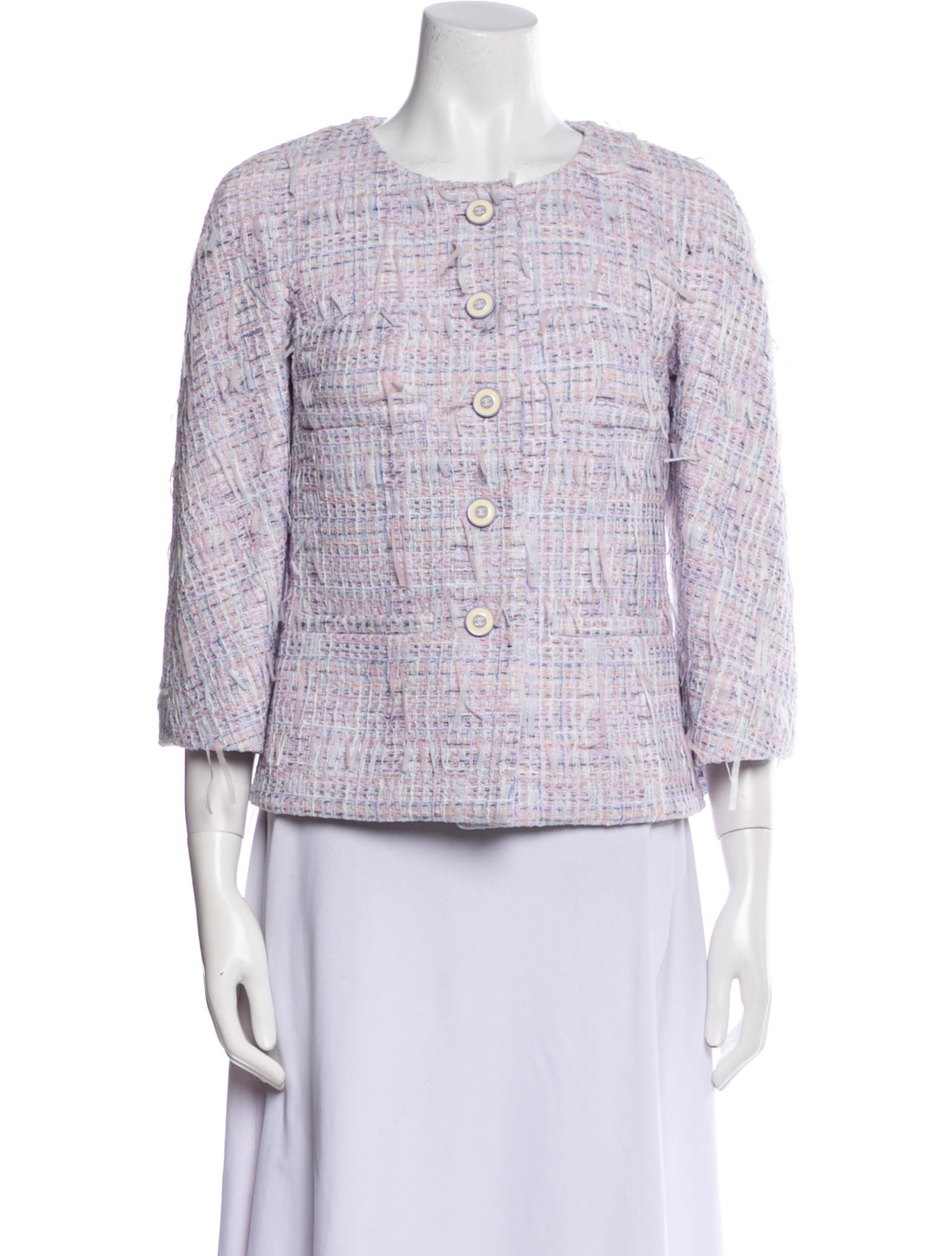 Chanel 2018 Tweed Pattern Evening Jacket w/ Tags