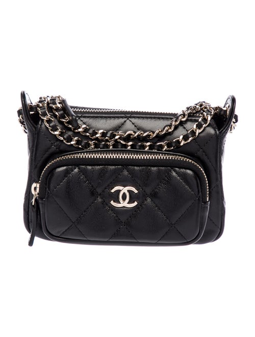 Chanel Quilted Mini Clutch w/ Chain