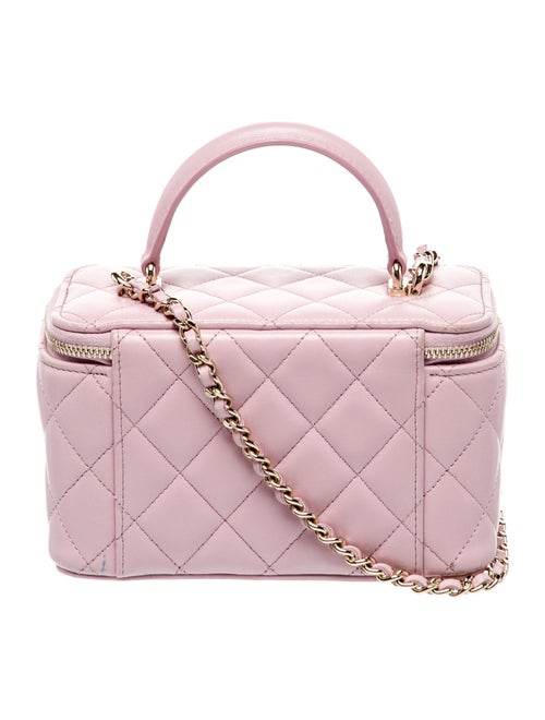 Chanel Small Top Handle Vanity Case on Chain