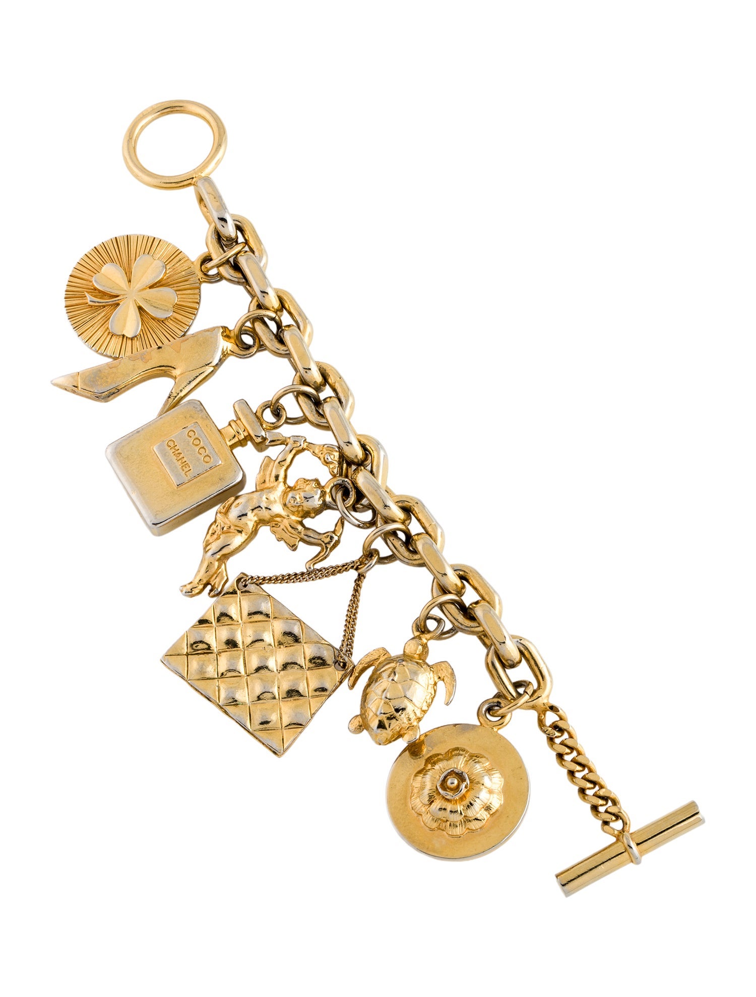 Chanel Vintage Lucky Charm Bracelet