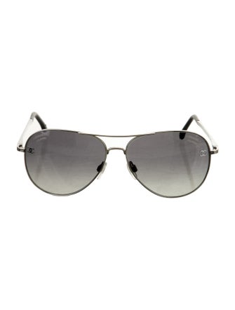 Chanel Aviator Gradient Sunglasses