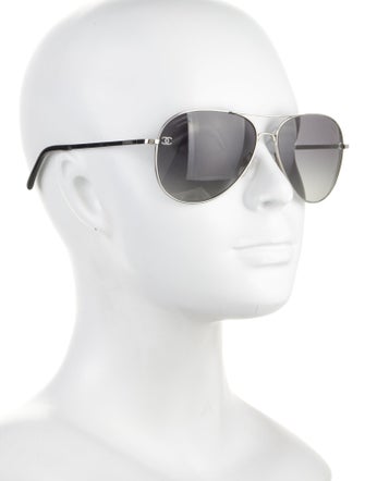 Chanel Aviator Gradient Sunglasses