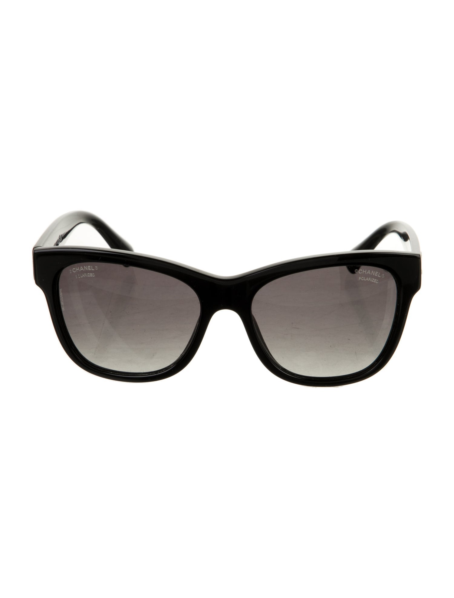 Chanel Interlocking CC Logo Wayfarer Sunglasses