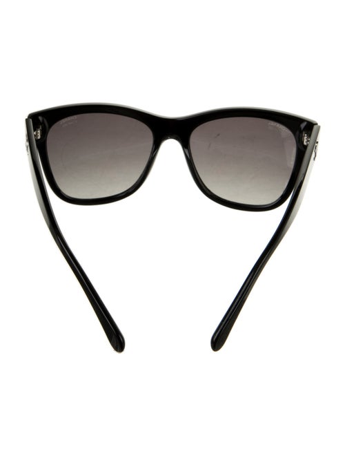 Chanel Interlocking CC Logo Wayfarer Sunglasses