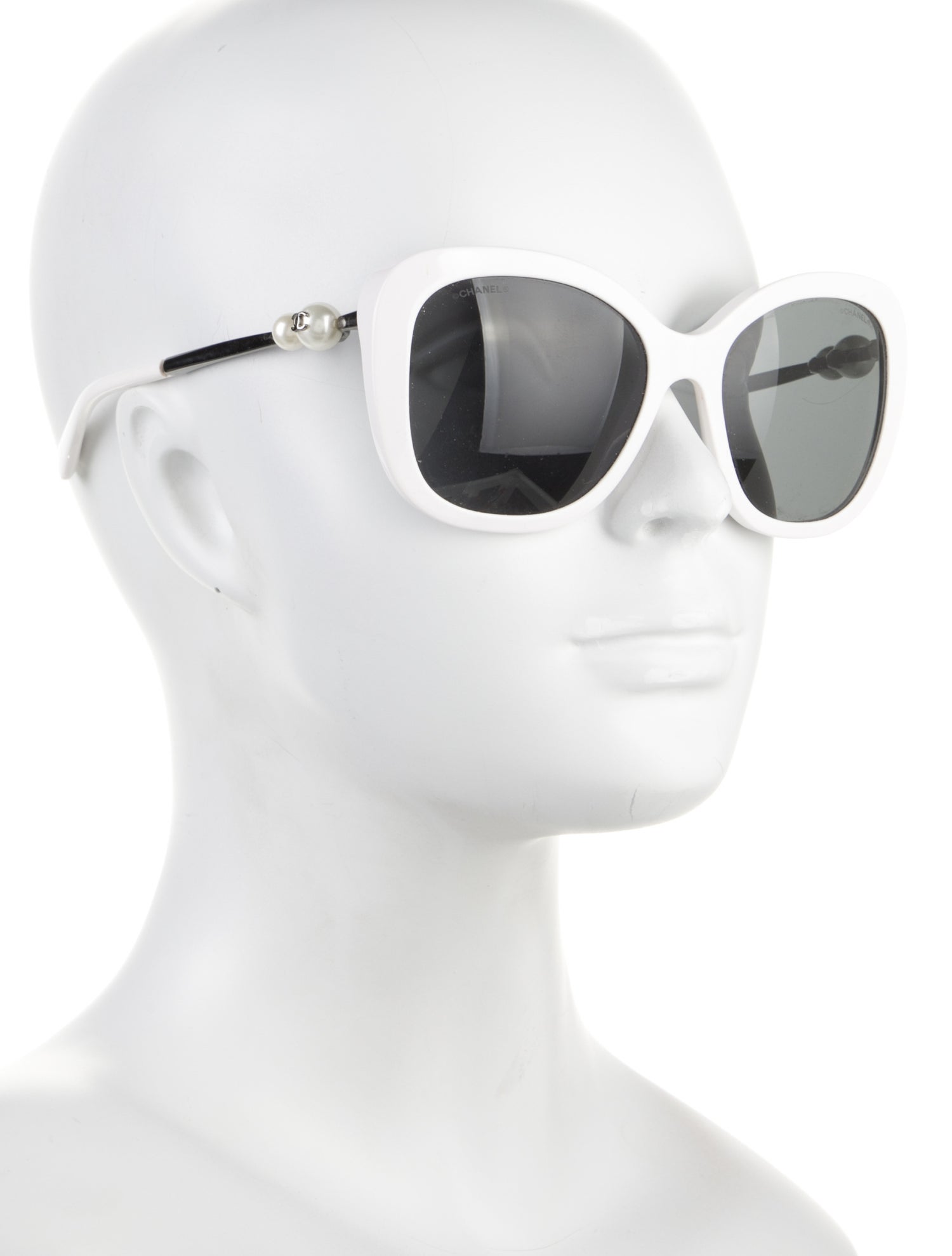 Chanel Interlocking CC Logo Oversize Sunglasses