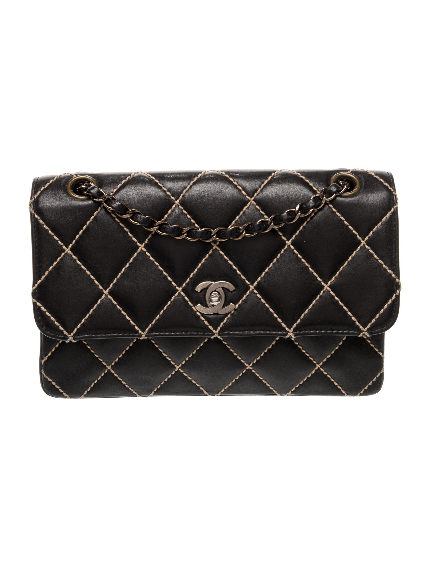 Chanel Medium Surpique Single Flap Bag