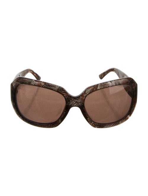 Chanel CC Oversized Interlocking CC Logo Sunglasses