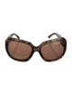 Chanel CC Oversized Interlocking CC Logo Sunglasses
