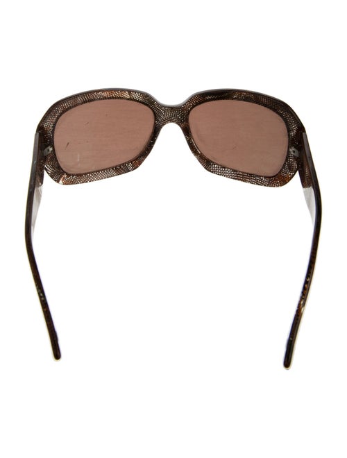 Chanel CC Oversized Interlocking CC Logo Sunglasses