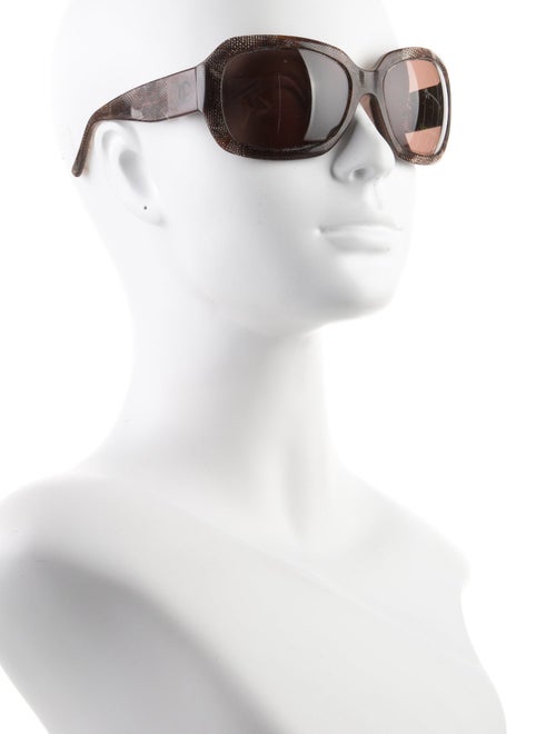 Chanel CC Oversized Interlocking CC Logo Sunglasses