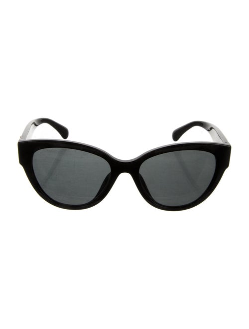 Chanel Interlocking CC Logo Cat-Eye Sunglasses