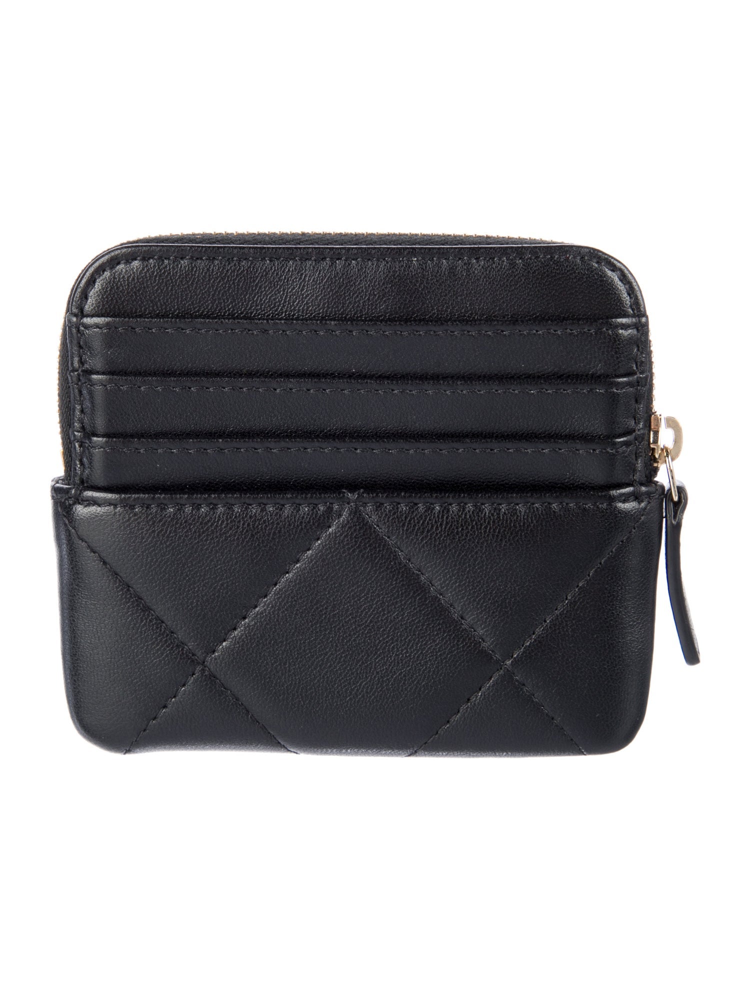 Chanel 19 Coin Purse Interlocking CC Logo Coin Pouch