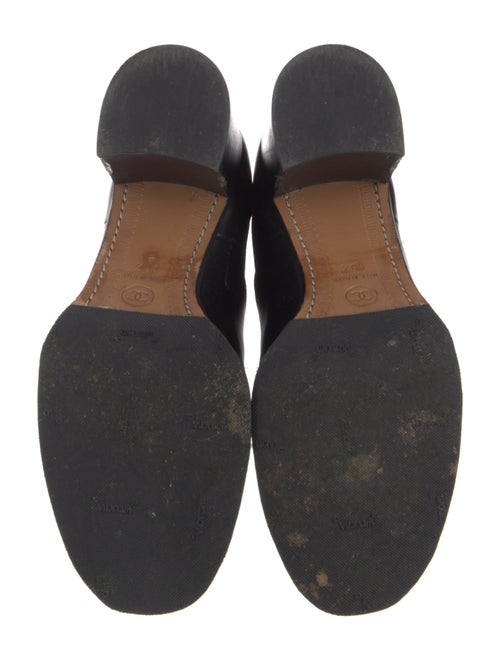 Chanel Interlocking CC Logo Leather Chelsea Boots