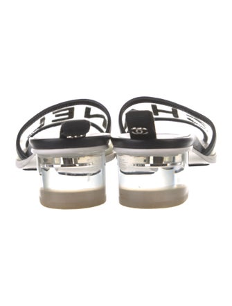 Chanel 2019 Interlocking CC Logo Slides