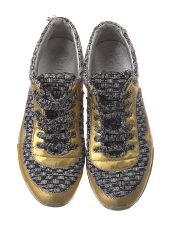 Chanel 2014 Interlocking CC Logo Sneakers