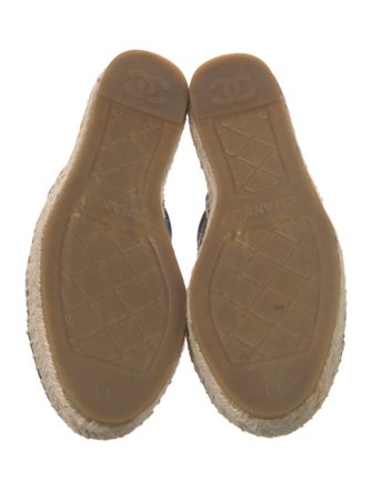 Chanel 2020 Interlocking CC Logo Espadrilles