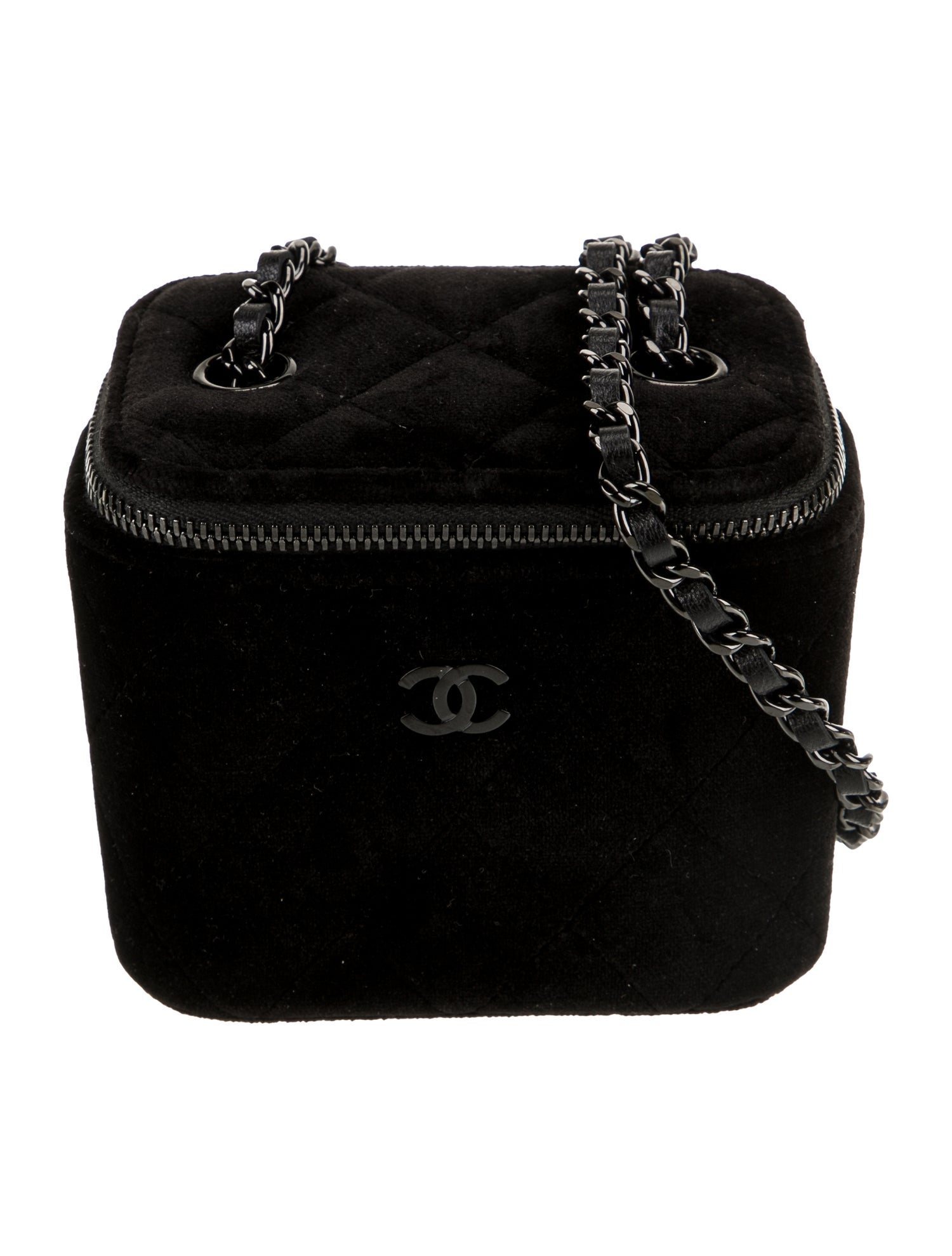 Chanel Mini Velvet Vanity Case