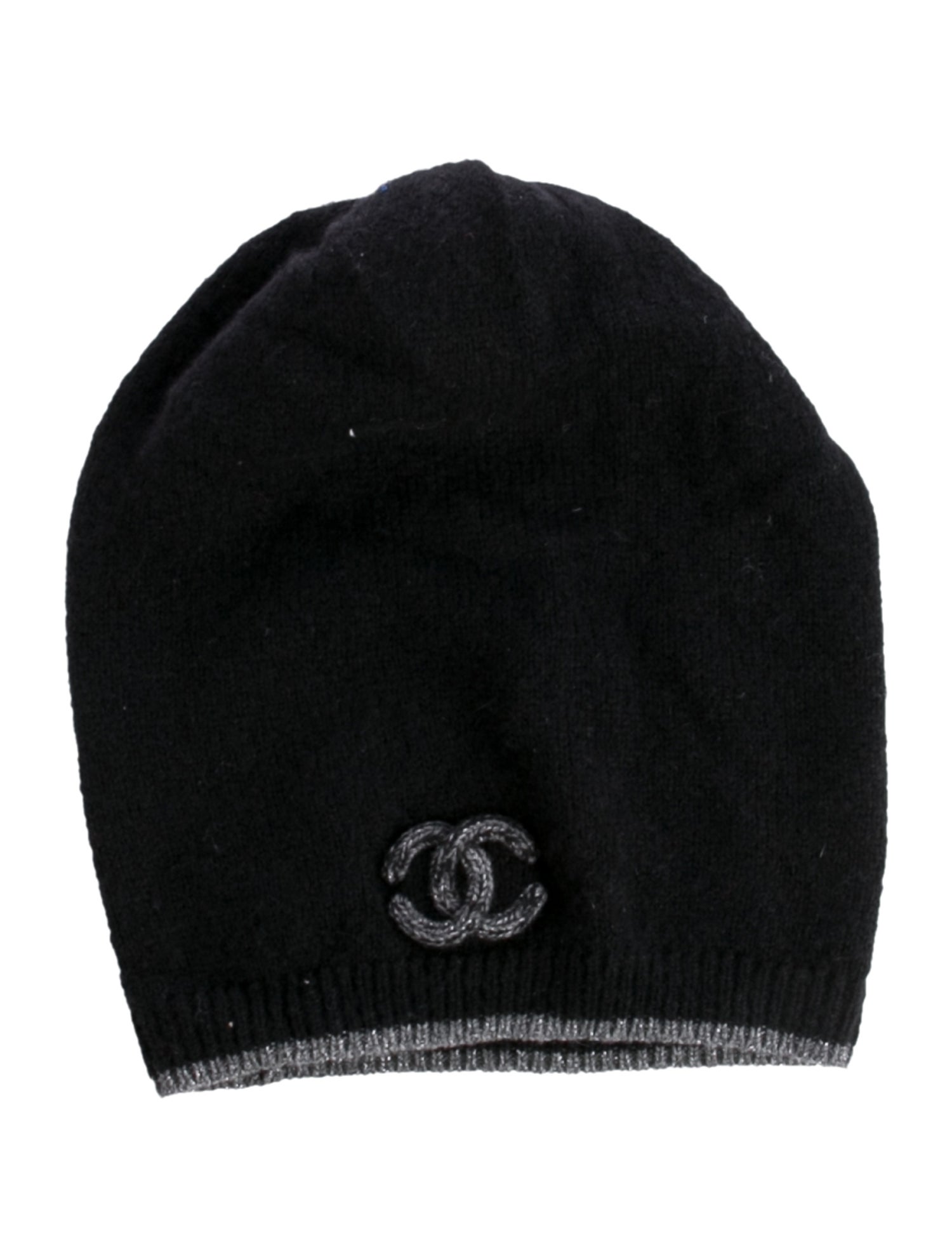 Chanel Cashmere CC Beanie Hat