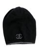 Chanel Cashmere CC Beanie Hat