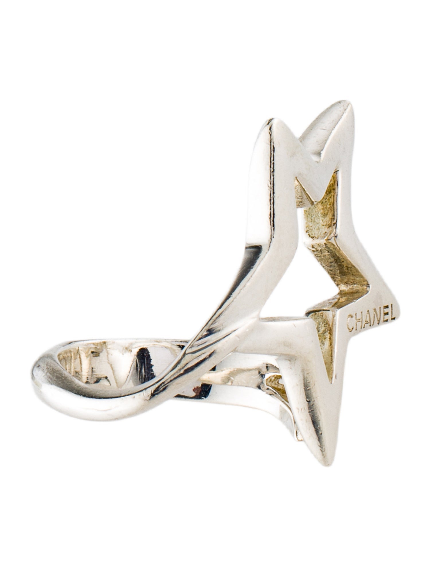 Chanel Vintage Star Cocktail Ring