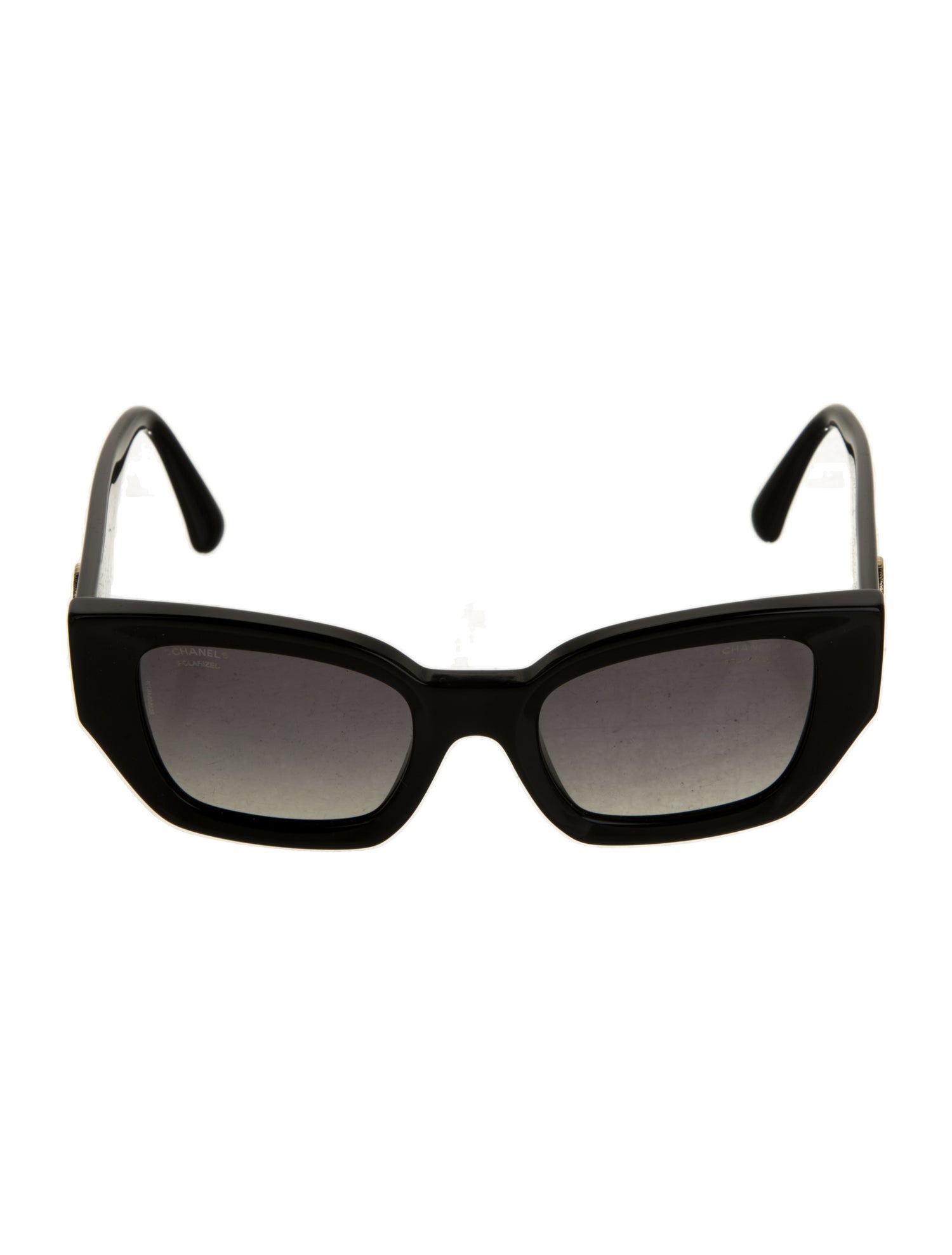 Chanel Interlocking CC Logo Square Sunglasses