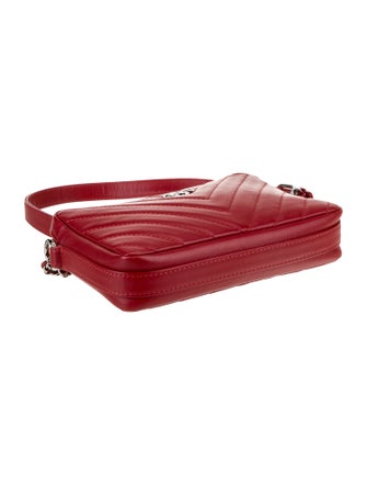 Chanel Chevron CC Camera Case