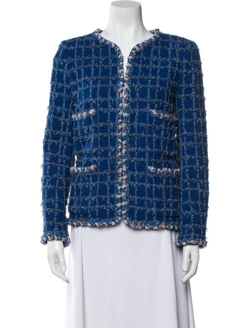 Chanel 2023 Tweed Pattern Evening Jacket