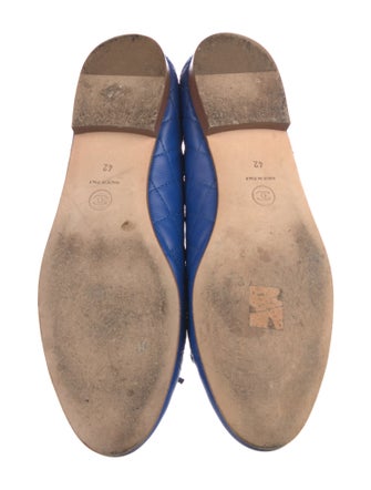 Chanel Interlocking CC Logo Calfskin Ballet Flats