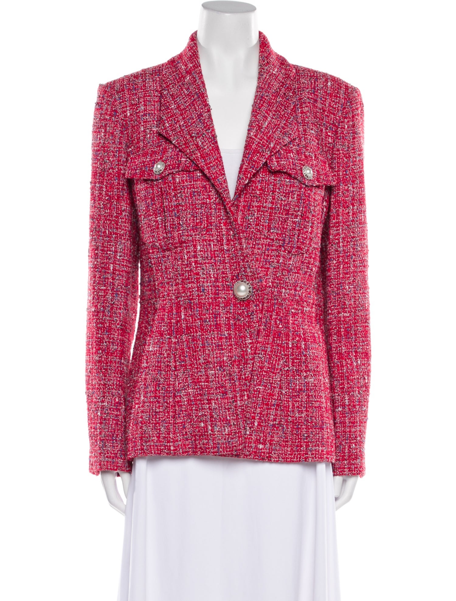 Chanel 2019 Tweed Pattern Blazer